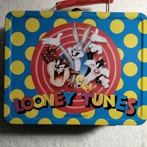 Warner Bros. Blue and Yellow Lunch Box